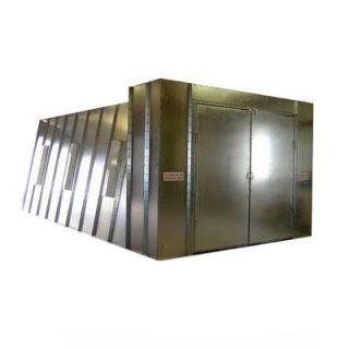 Col Met Spray Booths 14 ft. x 10 ft. x 26 ft. Reverse Flow Crossdraft Spray Booth with Exhaust Duct and UL Control Panel in Southwest Region AF 14 10 26 RF