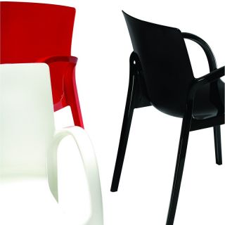 Dejavu Stacking Dining Arm Chair by Compamia