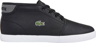 Mens Lacoste Ampthill 116 2 Sneaker   Black Leather