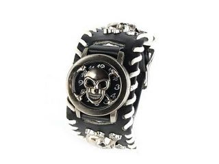 T&Lounge Skull Watch with Blake Plastic Band Watch