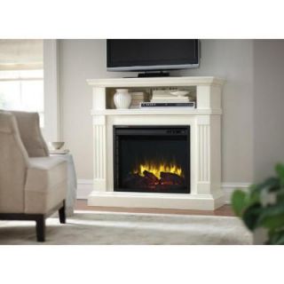 Home Decorators Collection Edison 40 in. Convertible Media Console Electric Fireplace in Bleached Linen 268 67 80 Y
