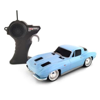 1963 Blue Corvette 1:24 Remote Control Classic Racer   16806618