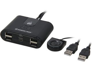 IOGEAR GUS402 2x4 USB 2.0 Peripheral Sharing Switch