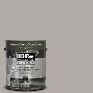 BEHR Premium Plus Ultra 1 gal. #BXC 16 City of Bridges Semi Gloss Enamel Interior Paint 375401
