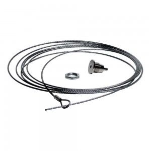 Cree Lighting AC 144 Q14B LP Canopy Kit, 144" Loop Cable w/Q14B Gripper for CS Series