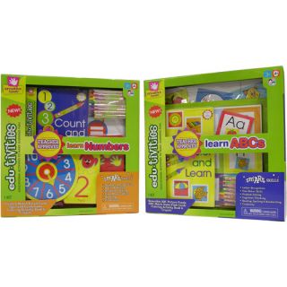 Creative Hands Edu tivities Early Learning Letters and Numbers Kits