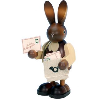 Christian Ulbricht Bunny Postman Ornament