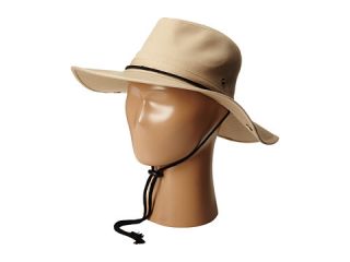 San Diego Hat Company Kids CTK3434 Outdoor Hat w/ Side Snap Brim And Chin Cord Beige
