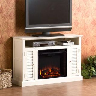 Wiltshire Media Console and Electric Fireplace , for TV&apos;s up to 46&quot;, Antique White