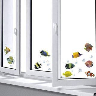 Brewster Home Fashions Euro Fishes Window Sticker