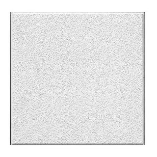 Armstrong Brighton HomeStyle 16 Pack White Textured 15/16 in Drop Acoustic Panel Ceiling Tiles (Common: 24 in x 24 in; Actual: 23.719 in x 23.719 in)