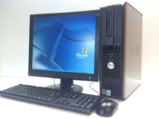 Refurbished: DELL OptiPlex GX745 Slim PC Pentium D, 8GB ram, 400GB HDD, DVD Windows 7 Professional x64