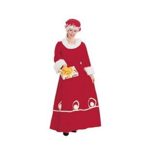 Women's Mrs. Claus Costume   Size L