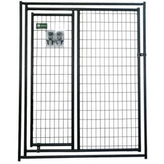 American Kennel Club 6 ft. x 5 ft. Modular Kennel Gate Panel with A Gate Panel CL 70511