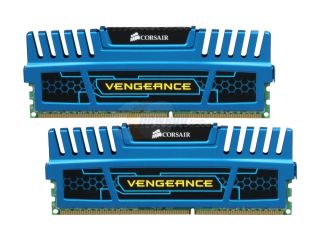 CORSAIR Vengeance 8GB (2 x 4GB) 240 Pin DDR3 SDRAM DDR3 1866 (PC3 15000) Desktop Memory Model CMZ8GX3M2A1866C9B