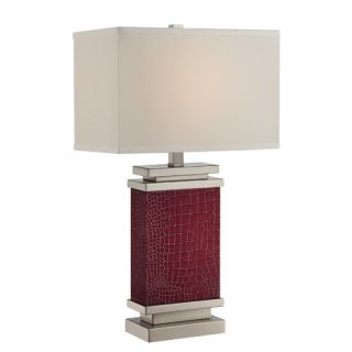 Kelis 26 H Table Lamp with Rectangular Shade