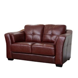 Coja Huntington Italian Leather Sofa, Loveseat, and Chair Set