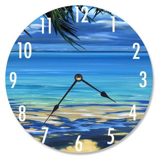 Beach House Retro Wall Clock (Thailand)   12934233  