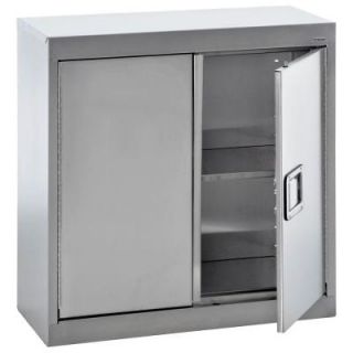 Sandusky 30 in. H x 30 in. W x 12 in. D Stainless Steel Wall Cabinet SA1D301230 XX