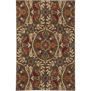 Mohawk Home Amicalola Saddle Brown Rectangular Indoor Woven Area Rug (Common: 8 x 11; Actual: 96 in W x 132 in L x 0.5 ft Dia)