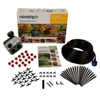 raindrip Automatic Container and Hanging Baskets Kit R560DP