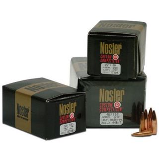 Nosler Custom Competition Bullets   .45 cal .451 dia. 185 gr. 424270