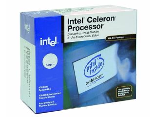 Intel Celeron 1.8 Willamette 1.8 GHz Socket 478 BX80531P180G128 Processor
