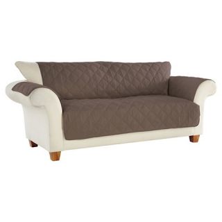 Serta No Slip Furniture Protector Sofa   Pewter