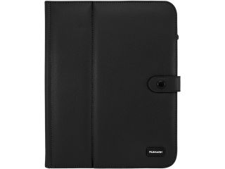 FileMate Black ECO Faux Leather Case for iPad and 10" Tablets Model AB1297 R2 BK