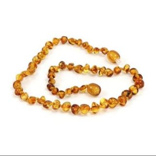 Momma Goose Baltic Amber Teething Necklace   Honey (Medium)