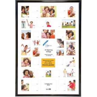Mainstays 27x40 41 Opening Trendsetter Collage Poster & Picture Frame, Black, Collage