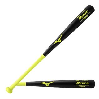Mizuno MZB 62 Bamboo Bat   Mens   Baseball   Sport Equipment   Black/Lime