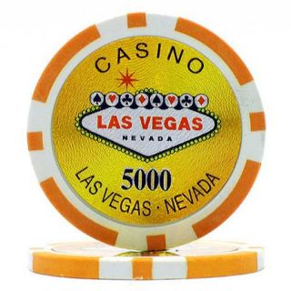 15 Gram Clay Laser Las Vegas Chips
