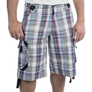 Long Plaid Shorts (For Men) 6788N 85