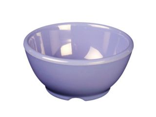 Excellante Blue Melamine Collection 4.675 Inch Soup Bowl, 10 Ounce, Blue   Dozen