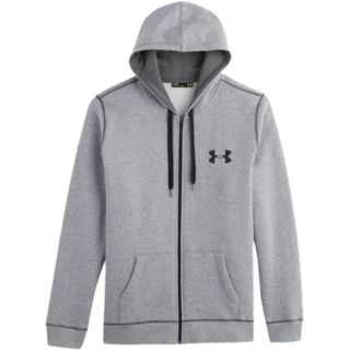 Under Armour Rival Cotton Full Zip Hoodie   Mens