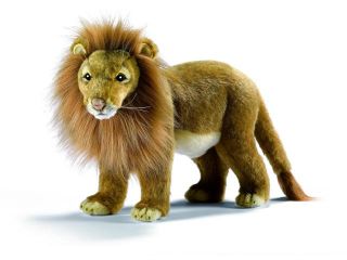 Standing Male Lion 11" by Hansa