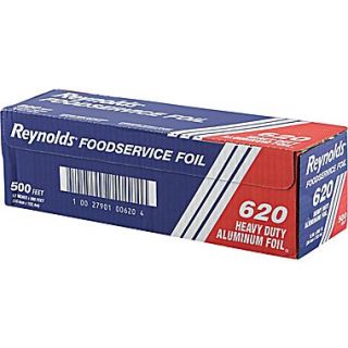 Reynolds Wrap Heavy Duty Aluminum Foil Roll, 500 ft L x 12 W