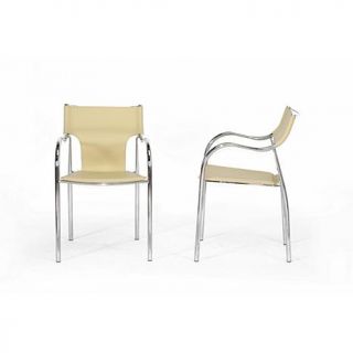 Harris Ivory Modern Dining Chair   Set of 2   7092239