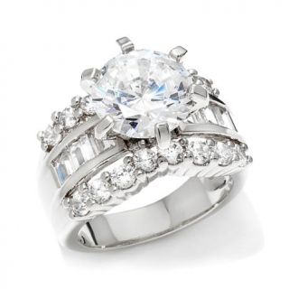 Real Collectibles by Adrienne® "Engagement Ring and Wedding Band in 1" 8.83   7537258