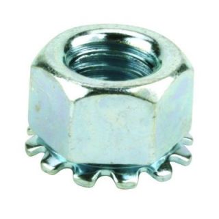Everbilt 5/16 24 Fine Zinc Plated Steel Kep Lock Nuts (2 Pack) 40128