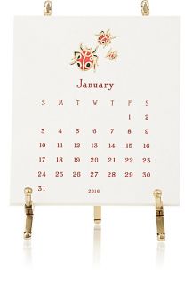 Connor 2016 Ladybug Calendar Cards & Easel