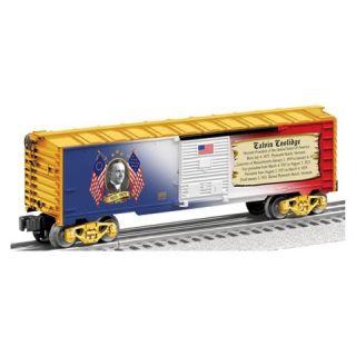 Lionel Trains Made in the USA Presidential Series Boxcar Calvin