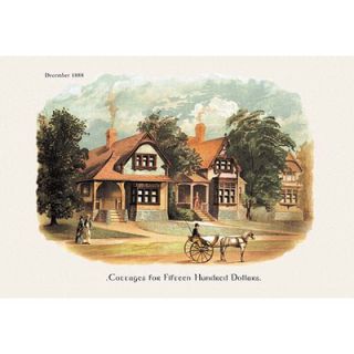 Cottages for Fifteen Hundred Dollars Painting Print by Buyenlarge
