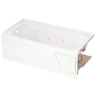 American Standard Colony 5 ft. x 30 in. Left Drain Whirlpool Tub with Integral Apron in White 2740.218.020