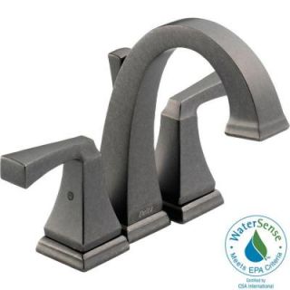 Dryden 4 in. Minispread 2 Handle High Arc Bathroom Faucet in Aged Pewter DISCONTINUED 4551 PT