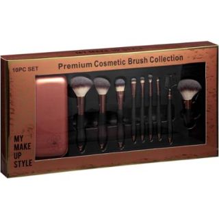 My Make Up Style Cosmetic Brush Collection, 10 pc
