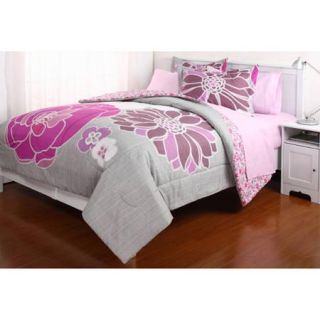 Leah Reversible Bed in a Bag Bedding Set
