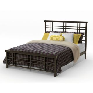 Amisco Heritage 60 inch Queen size Metal Headboard and Footboard