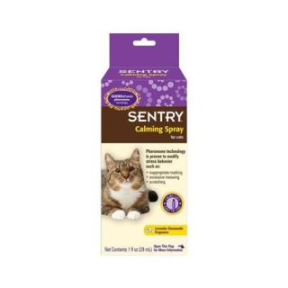 SERGEANTS PET CARE PROD Calming Cat Spray, Lavender Chamomile, 1 oz.